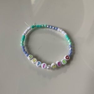 Taylor Swift Anti-Hero friendship bracelet